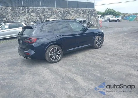 2022 BMW X3 Sdrive30I из США, поврежденный, VIN 5UX43DP08N9K83870